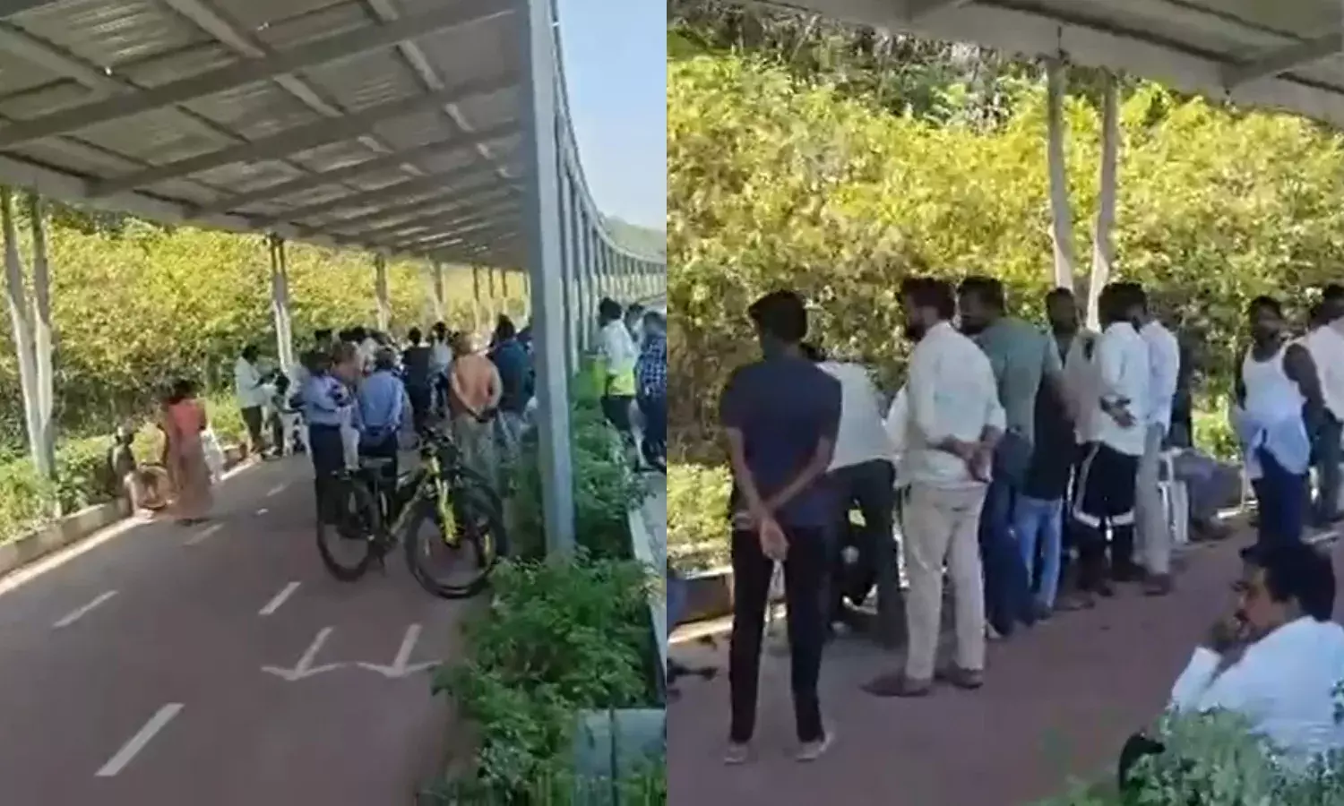 Hyderabad solar cycle track at Janwada misused: Funeral rites block riders; strict enforcement sought