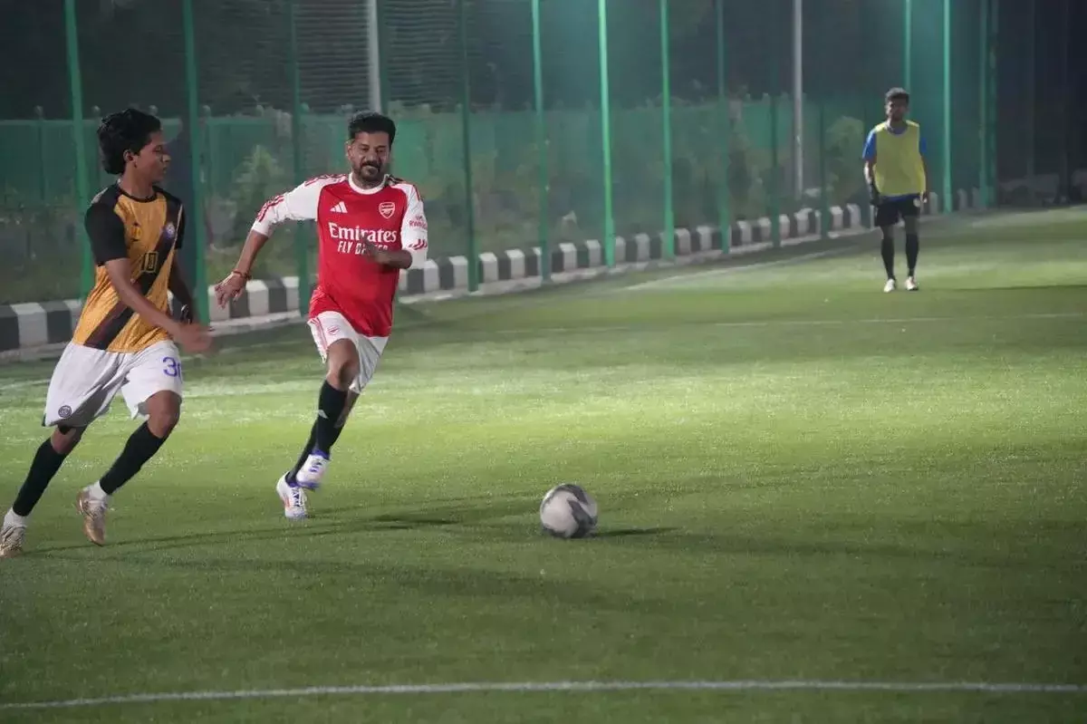 Uppal Stadium set for football frenzy: CM Revanth to face Lionel Messi in friendly match on Saturday