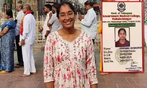 Speeding car claims life of MBBS student in Hayathnagar, father critical from collision Speeding car claims life of MBBS student in Hayathnagar, father critical from collision