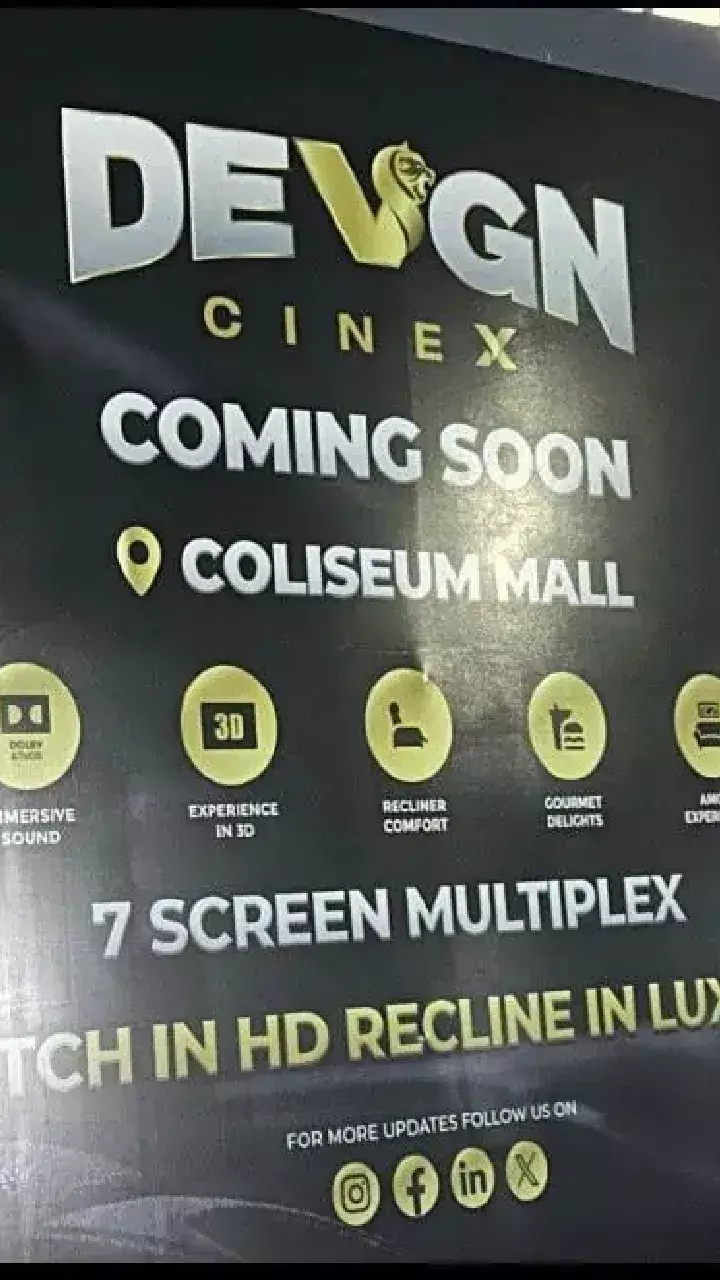 Ajay Devgn Brings Devgn CineX Luxury Multiplex to Hyderabad Ajay Devgn Brings Devgn CineX Luxury Multiplex to Hyderabad