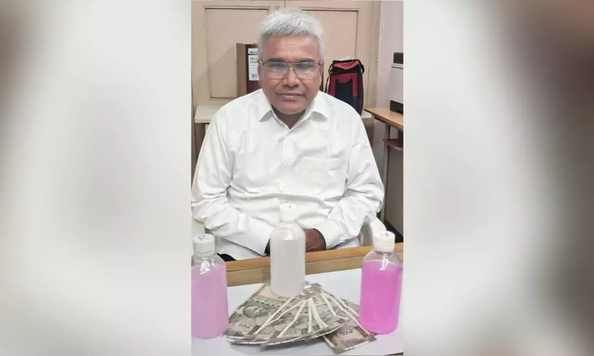 Osmania University engineer held by ACB for demanding bribe linked to Rs 7.37 lakh bills
