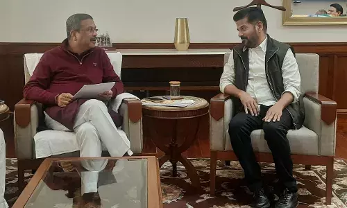 CM Revanth urges Centre to sanction IIM for Hyderabad, seeks more Kendriya and Navodaya schools CM Revanth urges Centre to sanction IIM for Hyderabad, seeks more Kendriya and Navodaya schools