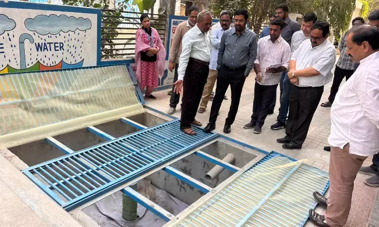 Only 0.95% rainwater percolates into ground despite average rainfall of 85ā89 cm in Hyderabad: HMWSSB MD Ashok Reddy Only 0.95% rainwater percolates into ground despite average rainfall of 85ā89 cm in Hyderabad: HMWSSB MD Ashok Reddy
