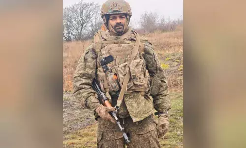 Fight or die : A harrowing tale of Hyderabad bouncer who escaped Russia-Ukraine war