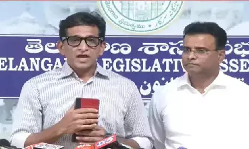 BRS slams Telangana Assembly Speaker’s decision on defection pleas, vows Supreme Court battle