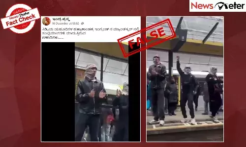 Fact Check: ಬೋಂಡಿ ಬೀಚ್ ದಾಳಿ ನಂತರ ಮ್ಯಾಂಚೆಸ್ಟರ್​ನಲ್ಲಿ ಮುಸ್ಲಿಮರಿಂದ ಸಂಭ್ರಮಾಚರಣೆ? ಇಲ್ಲ, ಈ ವೀಡಿಯೊ ಹಳೆಯದು