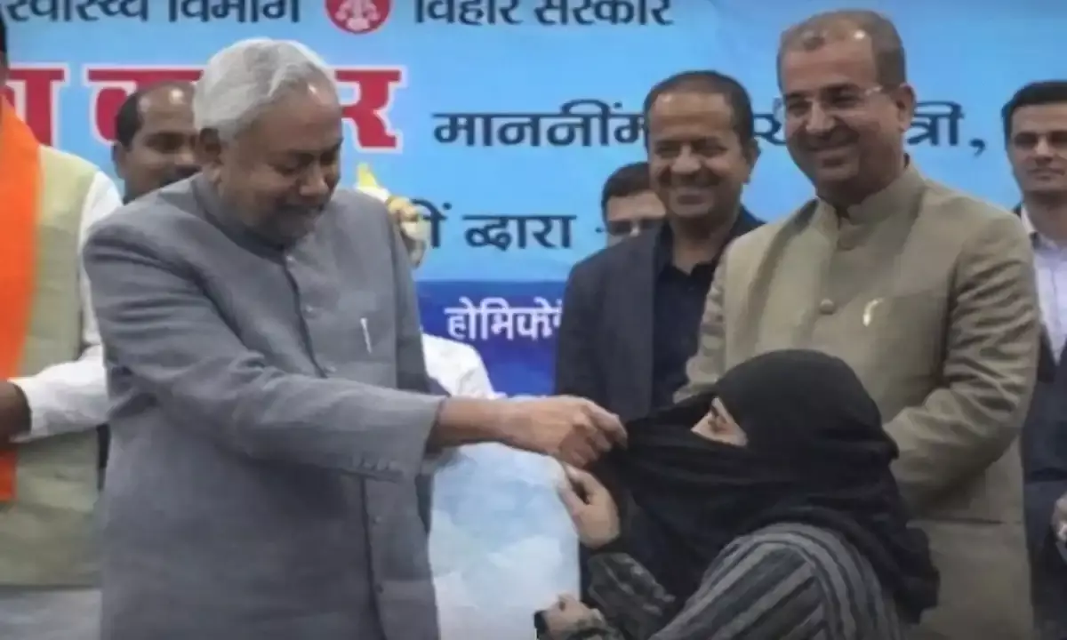 ALIFA, NAPM urge action on alleged forcible removal of woman doctor’s veil by Bihar CM