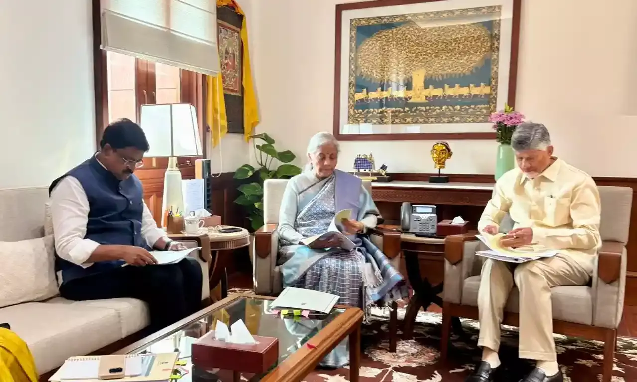 CM Naidu urges Centre to fund Polavaram-Nallamala Sagar Link Project to drought-proof AP