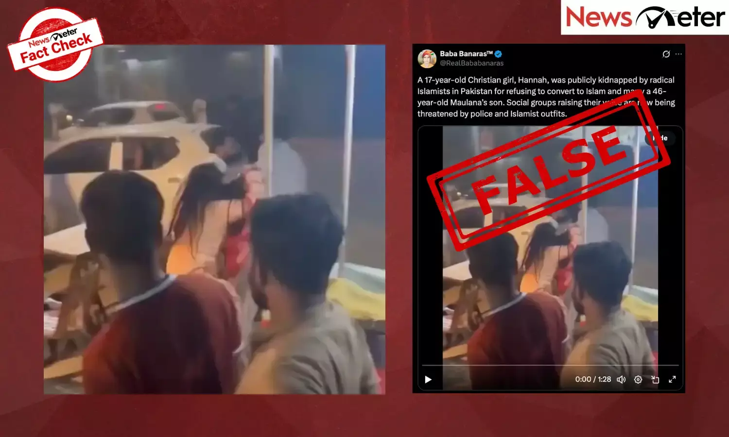 Fact Check: Christian girl kidnapped in Pakistan over faith conversion? No, here’s the truth