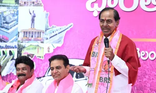KCR slams Congress, TDP over Palamuru neglect; Announces statewide agitation KCR slams Congress, TDP over Palamuru neglect; Announces statewide agitation