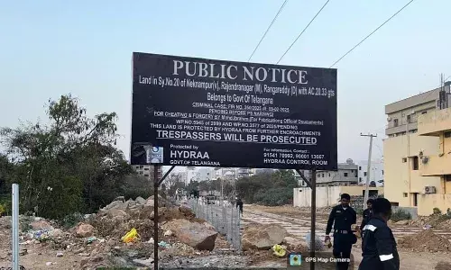 HYDRAA reclaims 23.16 acres of Gandipet govt land estimated at Rs 2,500 crore