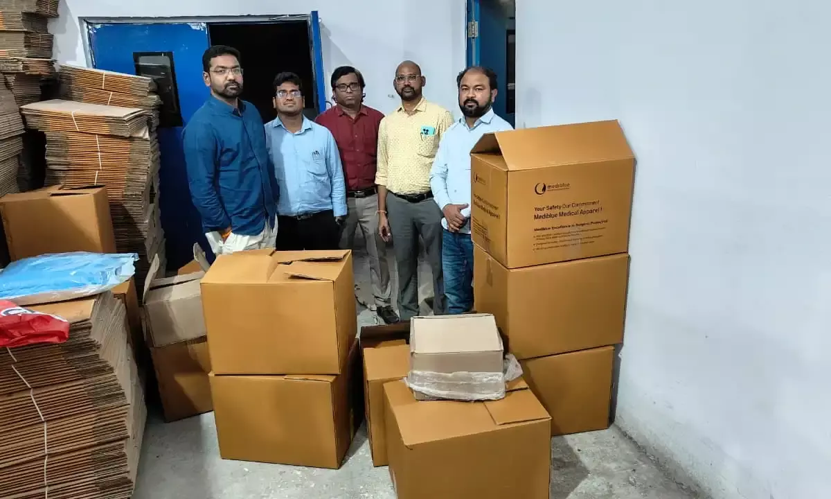 Telangana DCA busts unlicensed MedTech unit  at Medical Devices Park, Sultanpur; stocks worth Rs 1.70L seized
