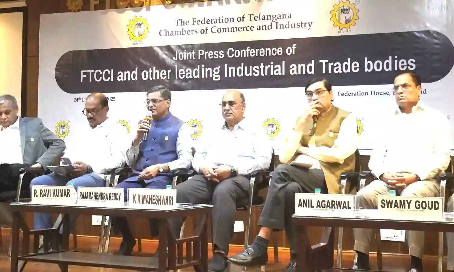 50,000 industrial units at risk due to power tariff hikes, land policy changes, say Telangana industrialists