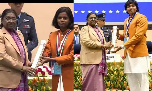 Two young achievers from Andhra Pradesh, Telangana receive Pradhan Mantri Rashtriya Bal Puraskar