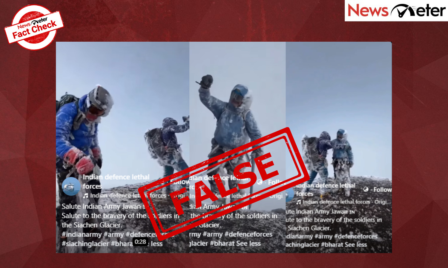 Fact Check: Indian soldiers brave freezing cold on Siachen glacier? No, video shows Mexico’s tallest mountain
