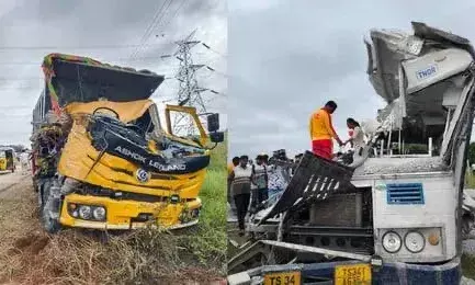 Every year, 300 people die, 700 others suffer injuries in road accidents involving TGSRTC buses: Report Every year, 300 people die, 700 others suffer injuries in road accidents involving TGSRTC buses: Report