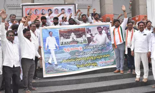 āKCR must face the Assemblyā: TPCC demands answers on Palamuru Project āKCR must face the Assemblyā: TPCC demands answers on Palamuru Project