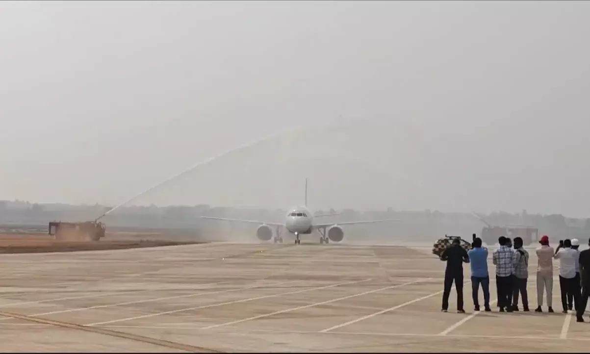 First commercial validation flight lands at Bhogapuram International Airport