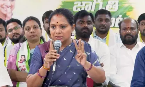 Kavitha slams Congress govt for ‘misleading Assembly’ on Krishna waters, Harish Rao’s decision to boycott proceedings