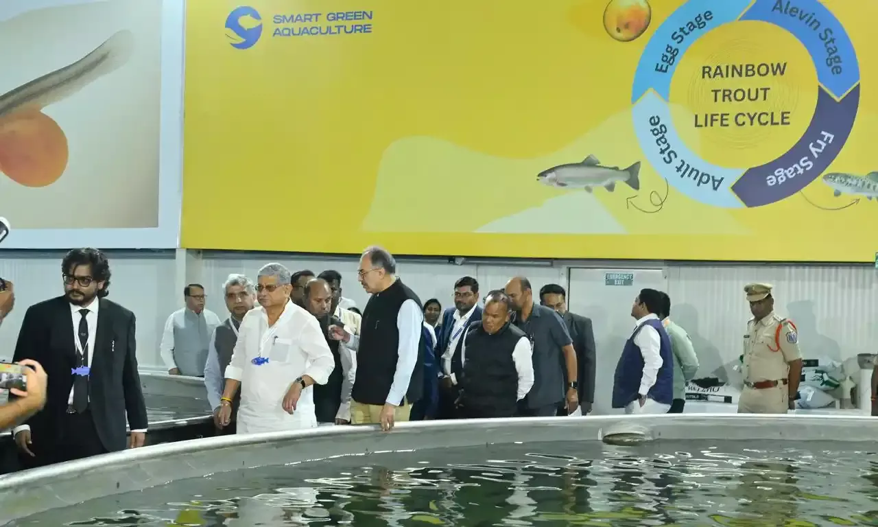 $6-billion Rainbow Trout facility opens in Ranga Reddy, brings cold-water fish farming to Deccan plateau