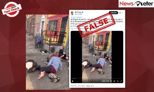 Fact Check: Drug addicts passed out on streets show Venezuela under Maduro? No, video is from Philadelphia