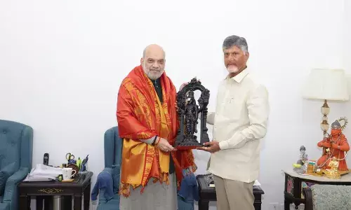 Grant statutory status to Amaravati as Andhraās capital, introduce bill in Parliament: CM Naidu to Shah