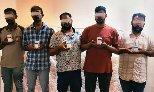 Hyderabad: Five arrested after they test positive for ganja at Kove Stays Hotel in Gachibowli