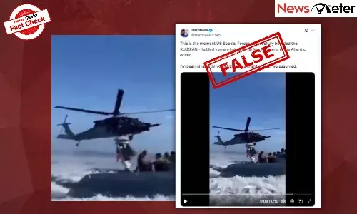 Fact Check: US Special Forces capture Iranian oil tanker? No, video shows training exercise in Philippines Fact Check: US Special Forces capture Iranian oil tanker? No, video shows training exercise in Philippines