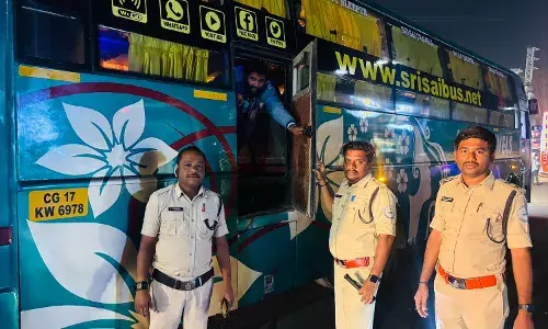 Telangana transport dept books 75 private travel buses during Sankranthi special checks