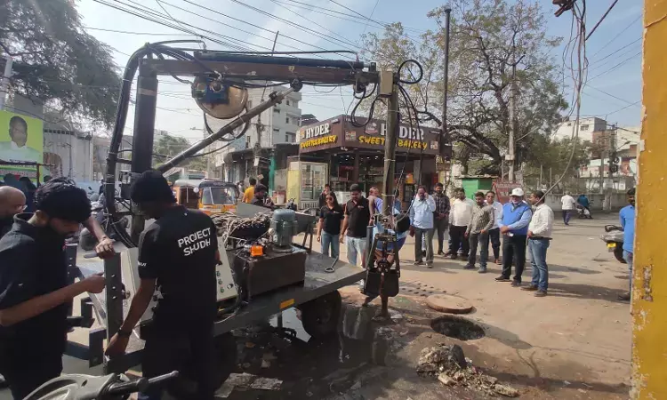 Smart sanitation:  HMWSSB explores AI-based tech for sewer cleaning operations in Hyderabad