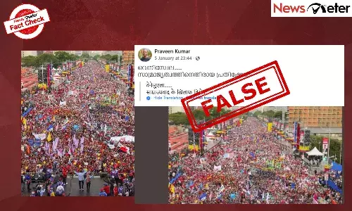 Fact Check: Venezuela protests US capture of President Maduro? No, image shows 2024 election rally
