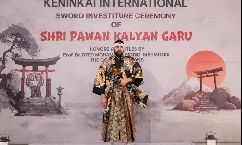 Meet Pawan Kalyan, Andhra Dy CM, who doubles up as  Kenjutsu Japanese swordsman