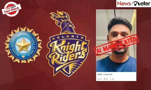 Fact Check: Bangladeshi bowler Mustafizur Rahman calls for IPL boycott? No, video is AI-manipulated Fact Check: Bangladeshi bowler Mustafizur Rahman calls for IPL boycott? No, video is AI-manipulated