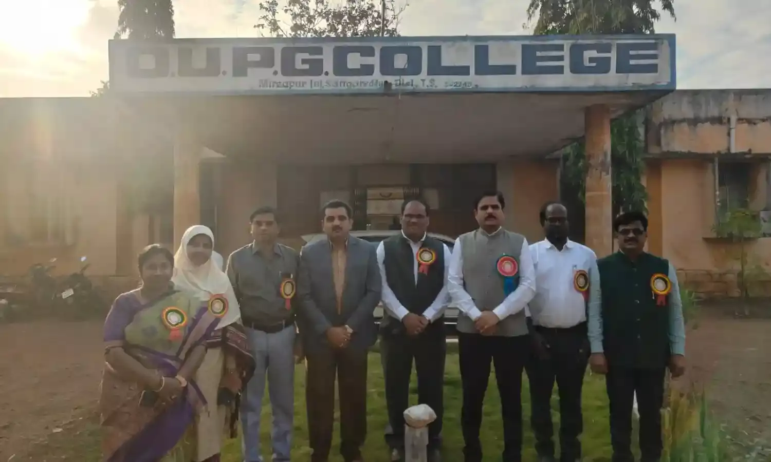 Osmania University VC Prof Kumar inspects Mirzapur PG centre, seeks protection of campus assets