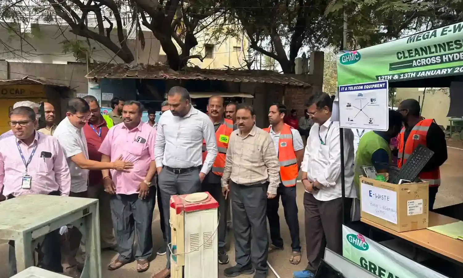 GHMC collects 88 tonnes of electronic waste in two days across Hyderabad