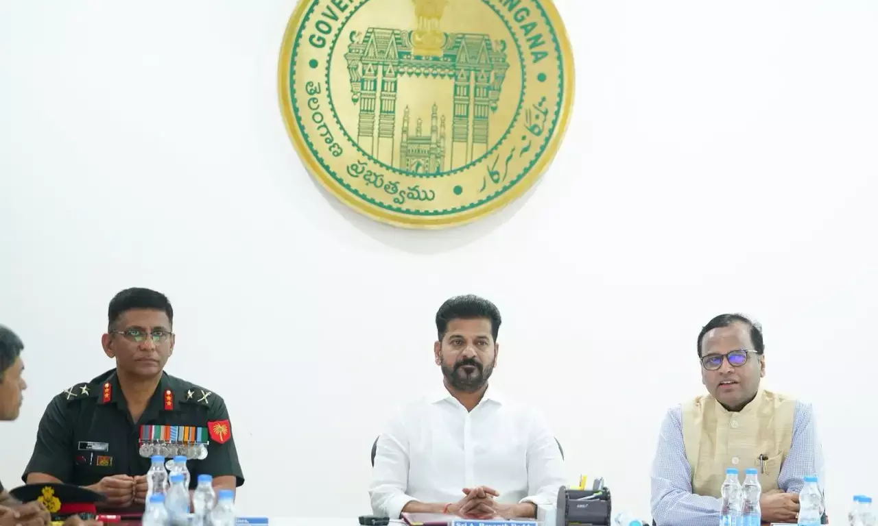 Appoint special officers to resolve defence land allotment, Sainik Schools issues:  CM Revanth to army