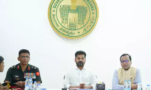 Appoint special officers to resolve defence land allotment, Sainik Schools issues:  CM Revanth to army
