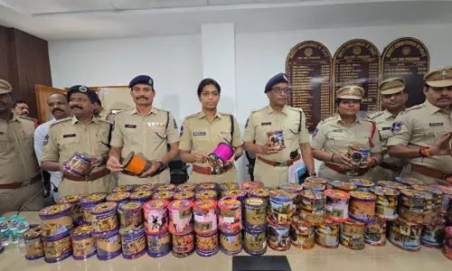 Banned Chinese manja sales stopped in Kacheguda, Domalguda; 12 arrested, 106 bobbins seized