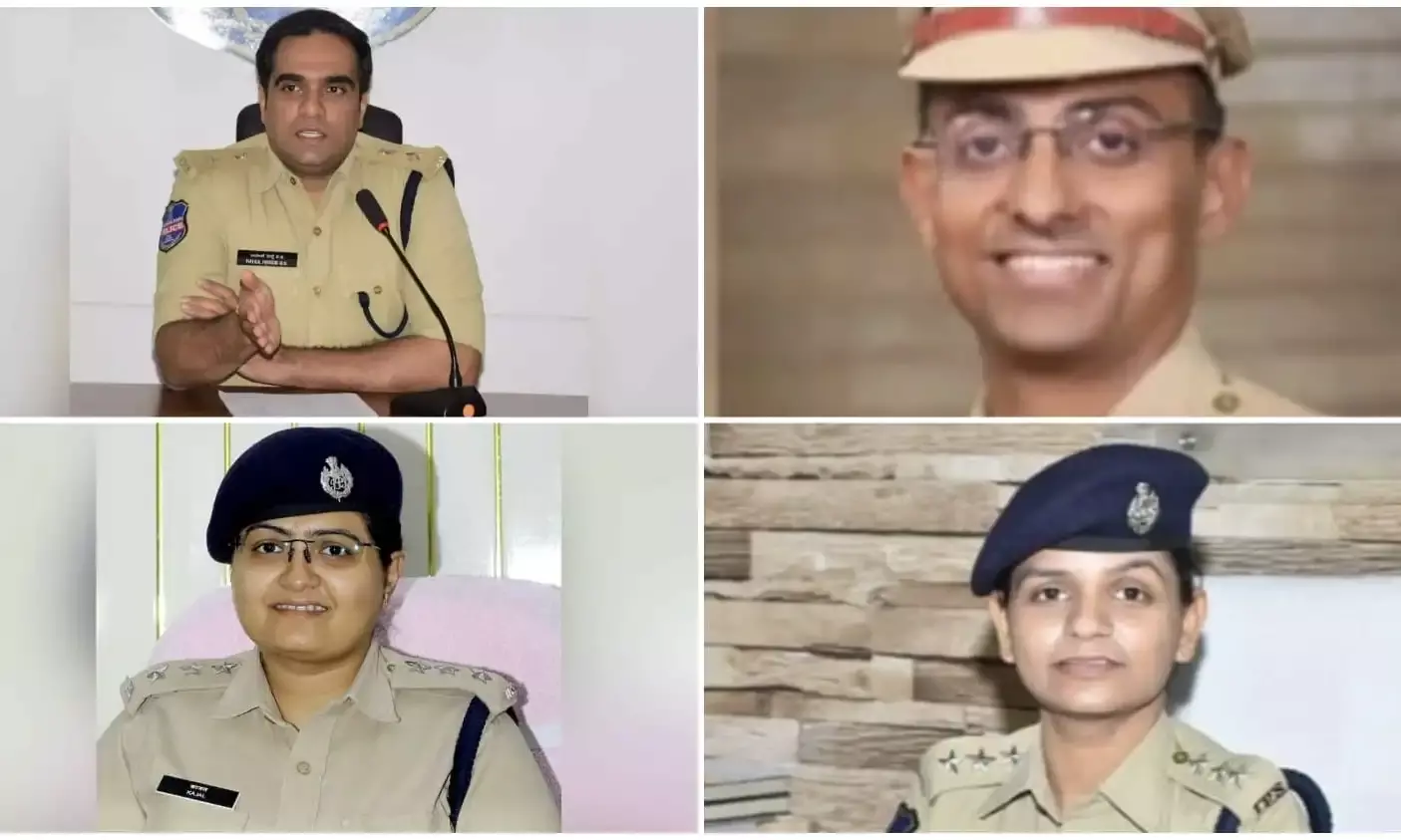 Telangana posts 9 young IPS officers to key traffic positions to help ease congestion in Greater Hyderabad