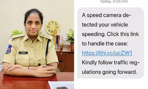 Traffic challan SMS scam: Khairatabad DCP Shilpavalli shares personal experience, safety guidelines