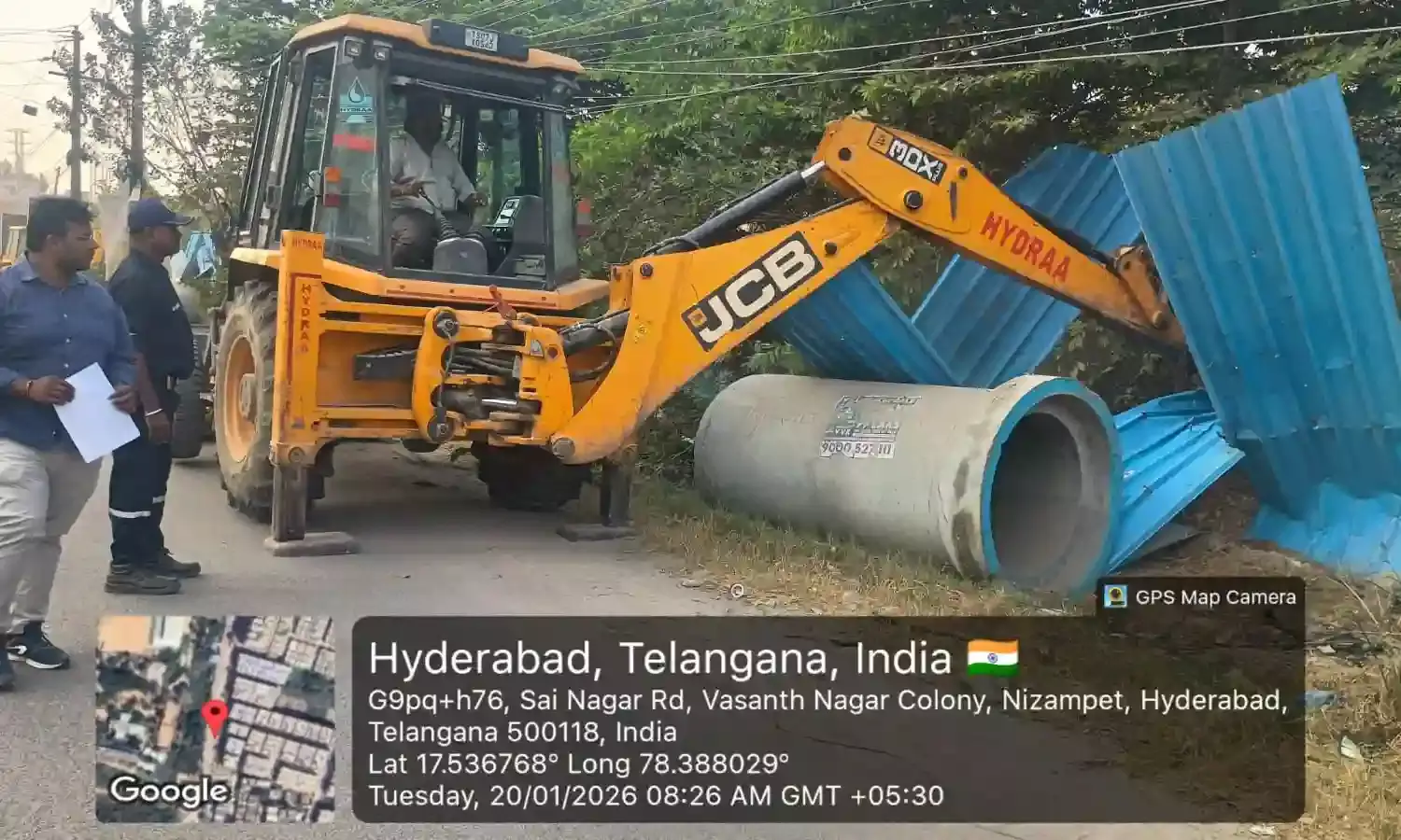 Hyderabad: HYDRAA reclaims 2.30 acres of govt land worth ₹300 Cr at Bachupally