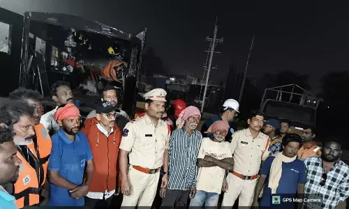 Hyderabad: How HYDRAA-DRF saved nine stranded workers from crocodiles in Mir Alam Tank