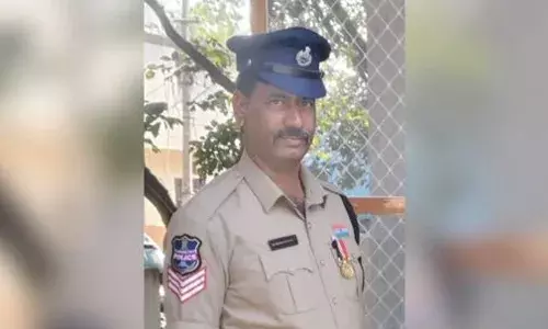 Hyderabad: Gachibowli Prism pub shootout hero HC Marri Venkata Reddy wins gallantry award Hyderabad: Gachibowli Prism pub shootout hero HC Marri Venkata Reddy wins gallantry award