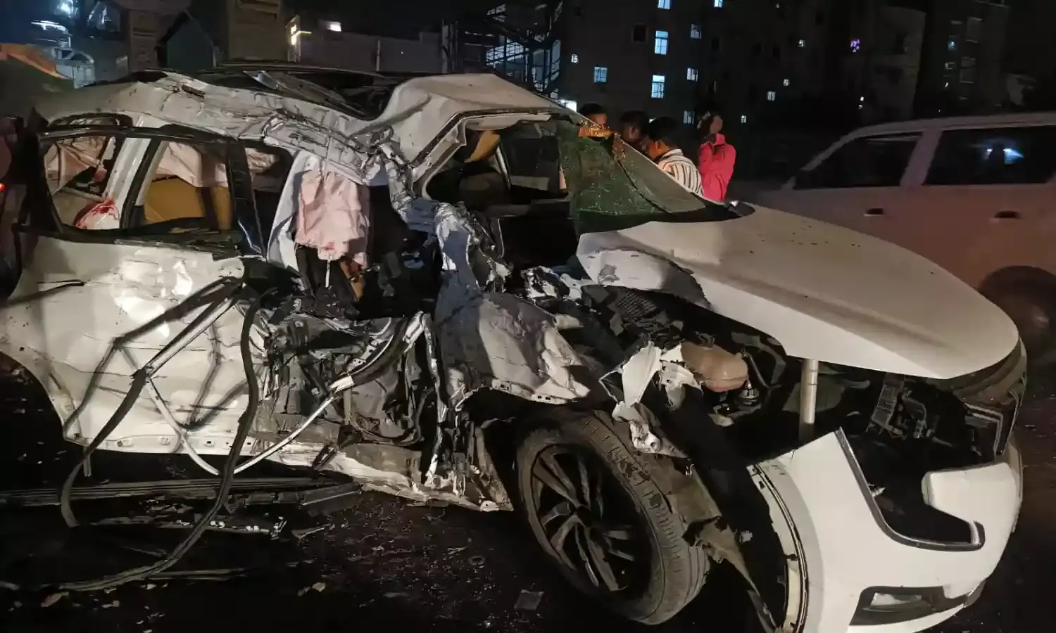 Hyderabad: Two engineering students killed, 3 injured after their speeding car rams into metro pillar at Medipally