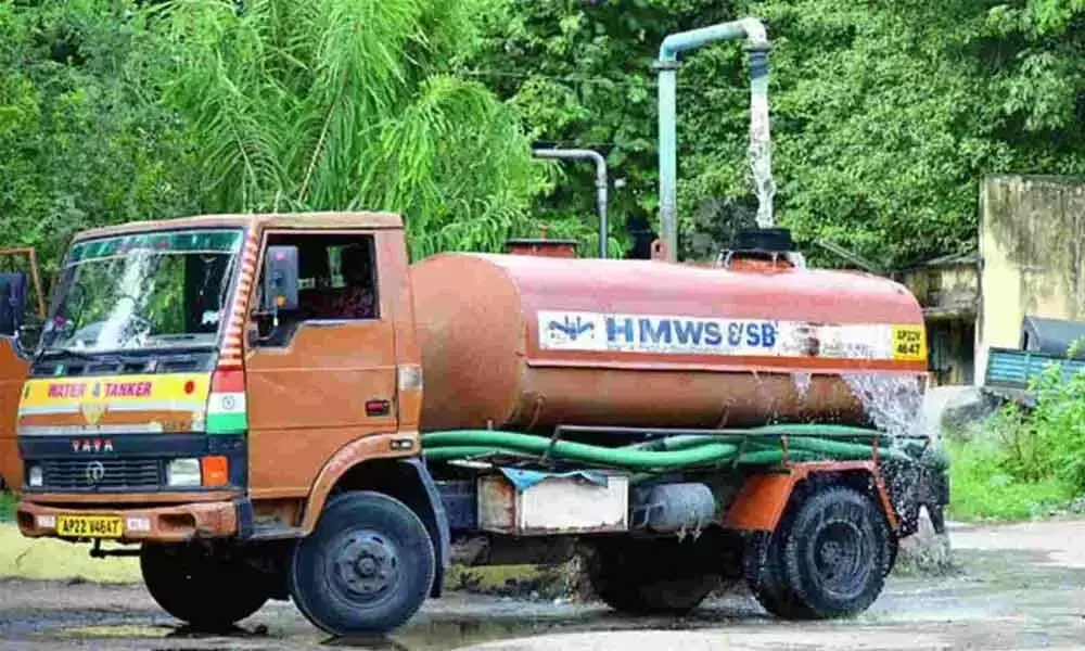 Hyderabad: HMWSSB readies water tankers, sets up additional filling stations to meet summer demand