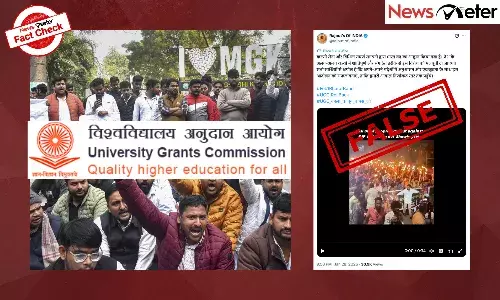 Fact Check: New UGC regulations - Torchlight rally in Bihar against changes? No, hereās the truth