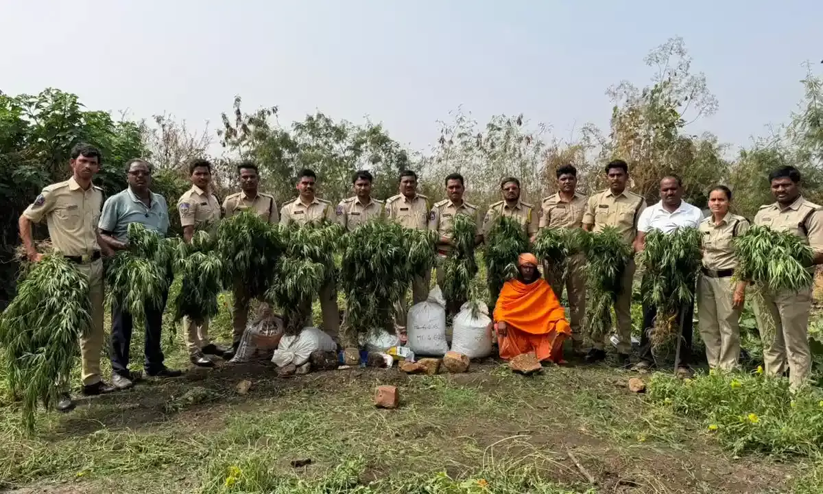 Sangareddy: How priest Narasayya Maharaj ran ganja distribution operation from temple premises in Panchagam