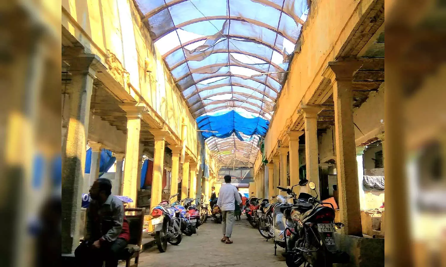 Old-world charm Heritage Fish Market building in Begum Bazaar stands forgotten amid urban rush