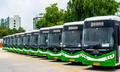 APSRTC to induct 1,050 electric buses under PM scheme; another 1,450 e-buses, CNG buses planned