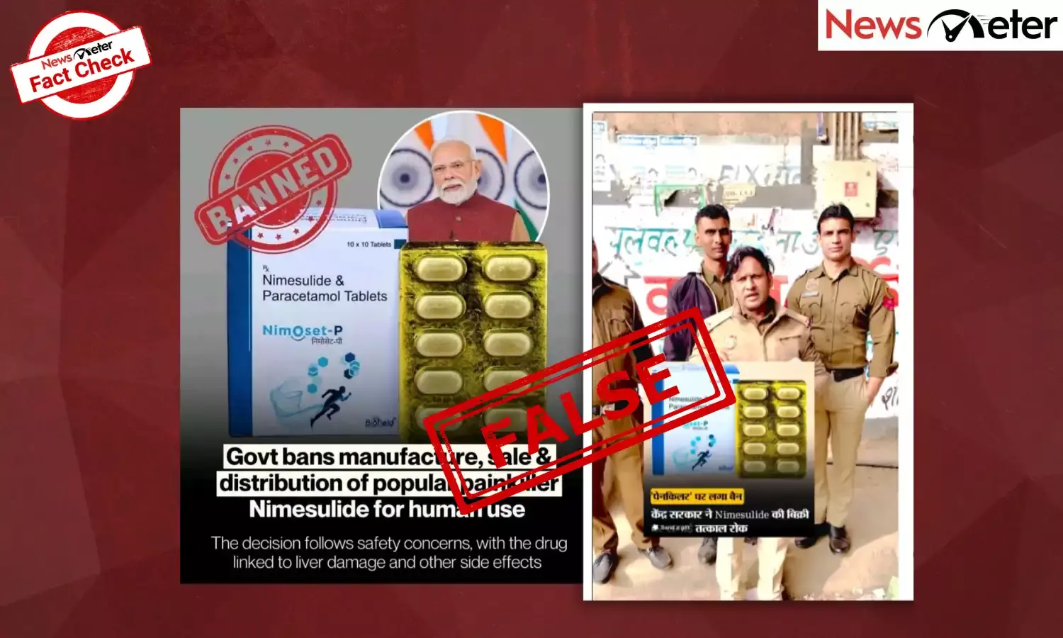 Fact Check: NimOset-P and Nice tablets are banned? No, here are the facts